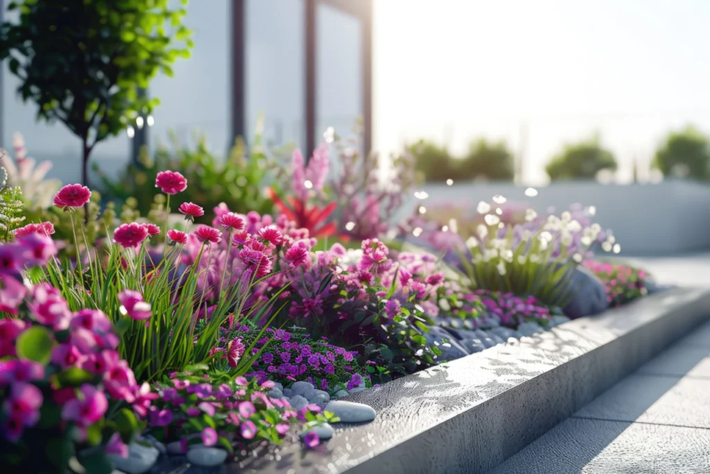Flower Bed Ideas in Front of House
